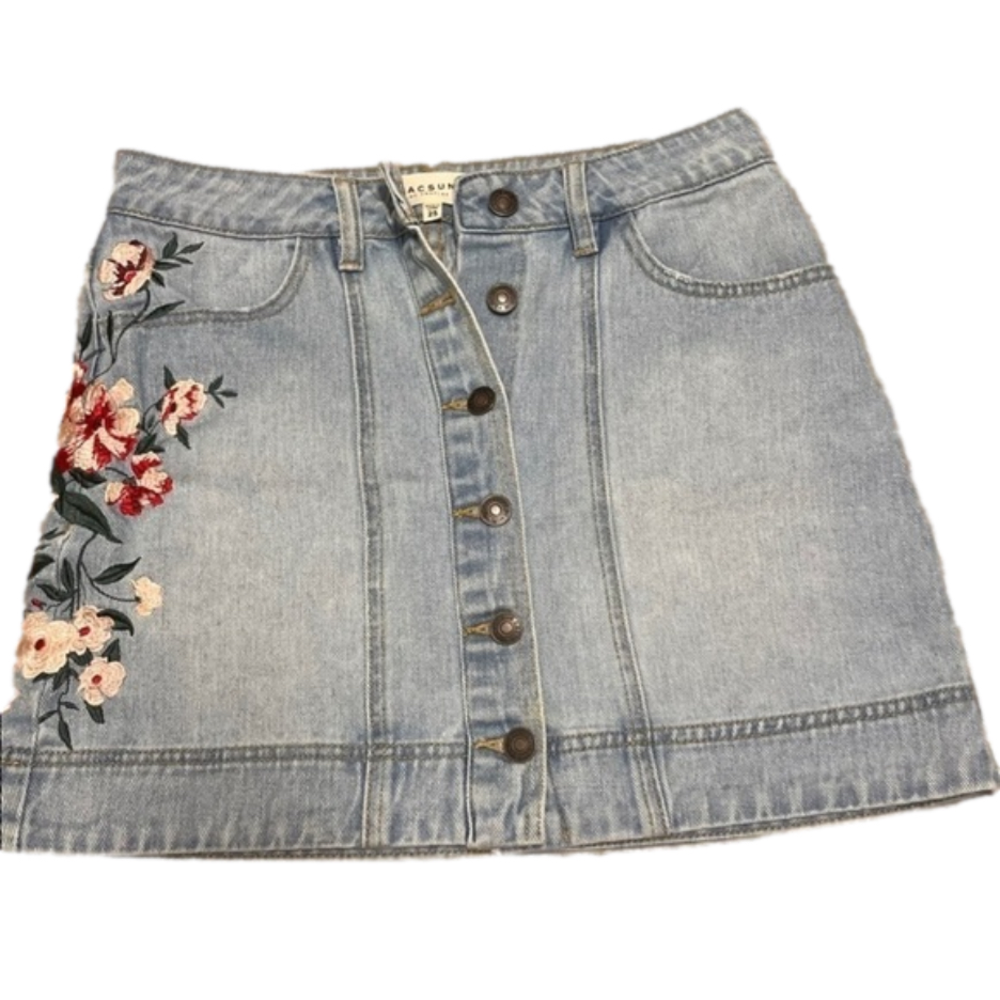Pacsun denim skirt